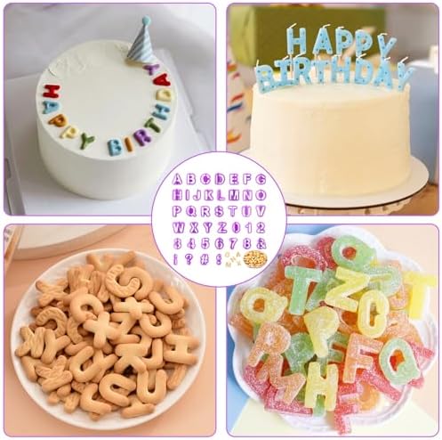 Personalized Alphabet Cookie Cutters Set