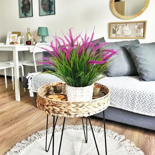 Stunning Faux Greenery 6 Bundles for Home Garden