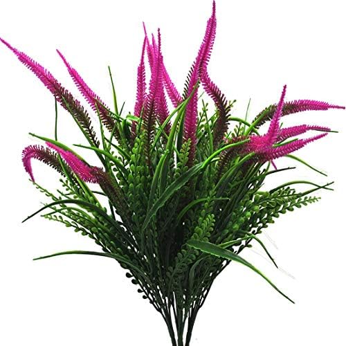 Bird Fiy Artificial Plants Flowers Fake Outdoor UV Resistant 4Pcs