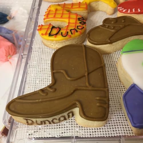 LUBTOSMN Cowboy Boot Cookie Cutter