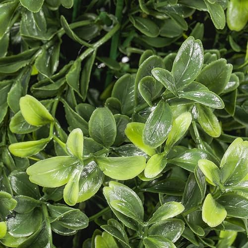 2-Piece Fake Boxwood Topiary for Indoor Outdoor Spaces