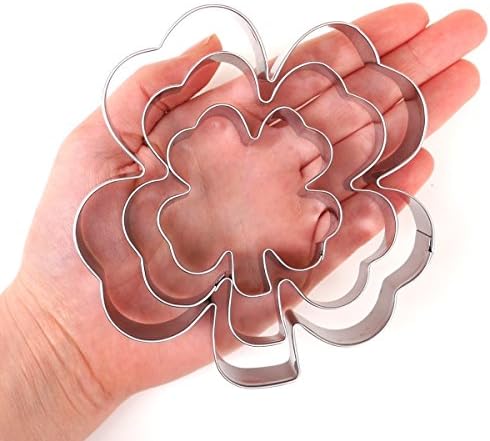 Clover Cookie Cutter Set St Patricks Day Fun