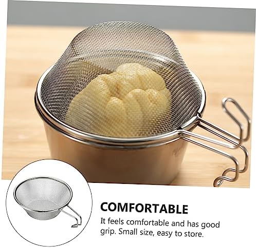 Effortlessly Strain Caught Fish with This Folding Colander Sieve Set of 2