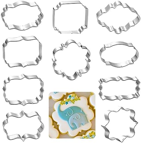 High-Quality Stainless Steel Frame Cookie Cutters