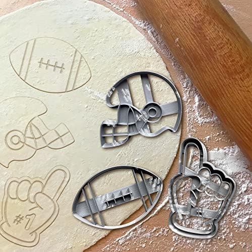 Football Cookie Cutter Set