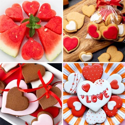 Heart Cookie Cutter Set 8 Pieces