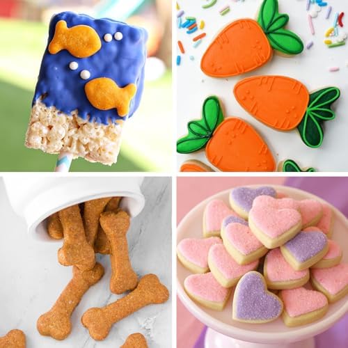 HUAKENER Mini Cookie Cutters Set of 6
