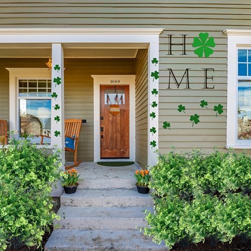St Patricks Day Artificial Clover PlantsBundle of 12