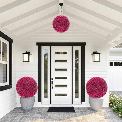 Elegant 165in artificial topiary boxwood balls