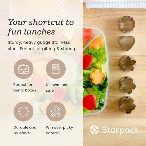 Adorable Veggie Cutter Shapes Set - Perfect for Kids