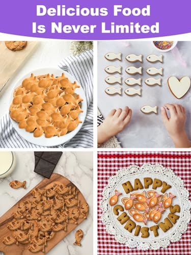 Golden Fish Shaped Cookie Cutter