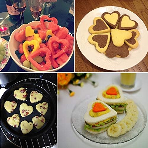 Premium High-Quality Heart Cookie Cutter Set for Baking