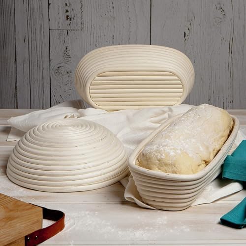 Banneton Sourdough Proofing Basket Set of 2