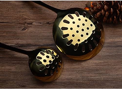 Ergonomic Long-Handle Colander Spoon Set