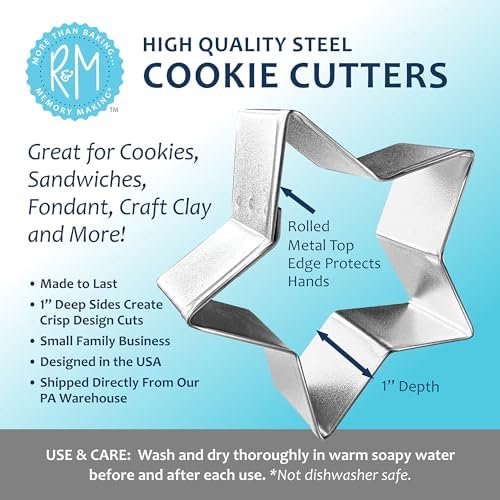 Delightful Hand-Crafted 3-Piece Baby Cookie Cutter Set