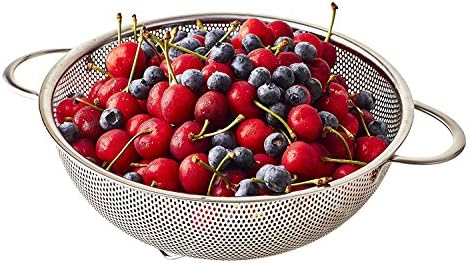 HLM 3-Piece Stainless Steel Colander Set