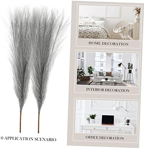 MUSISALY 20 Pcs Tall Fluffy Stem Artificial Plant Decor