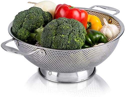 Perfect for the Kitchen - Efficient Durable 5-Quart Colander