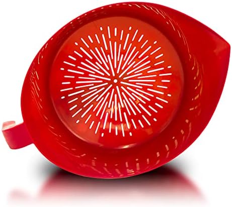 Safe Kitchen Gadget Red 3-Piece Strain Set