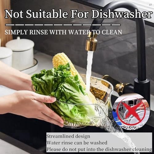 Streamline Design Multifunctional Drain Basket with Spout