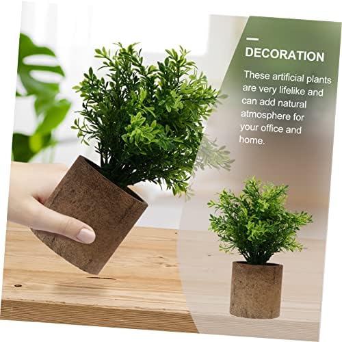 Artificial Potted Plant Faux Bonsai Decor
