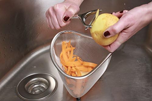 RSVP International Endurable Mesh Colander 3 Quart Compact Kitchen Essential