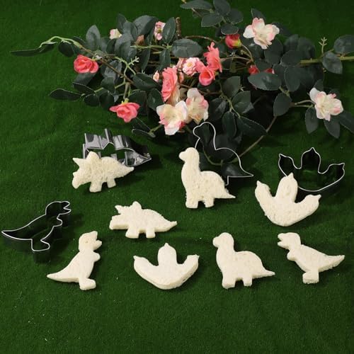 Dinosaur Shape Cookie Cutter Set for Kids