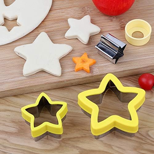 Star Cookie Cutters 3-Piece Set for Baking