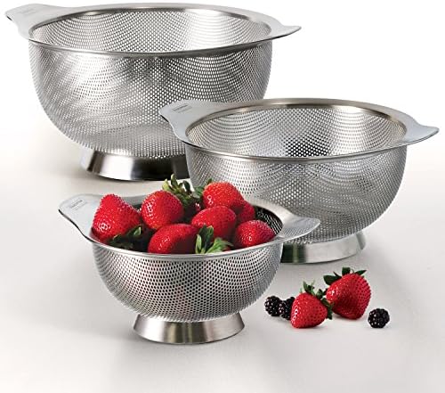 Tramontina 3-Pack Stainless Steel Colanders