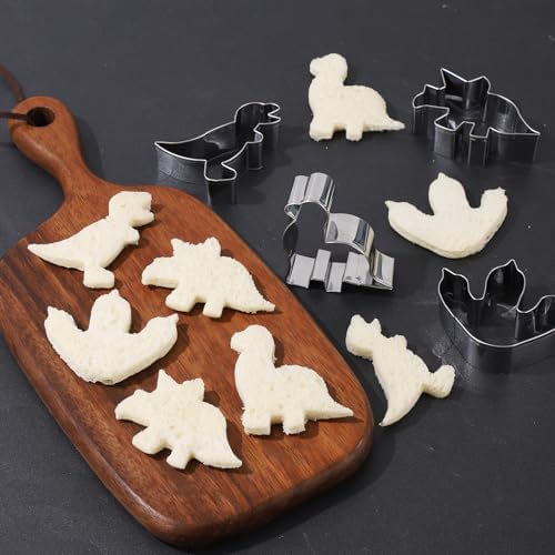 Dinosaur Shape Cookie Cutter Set for Kids