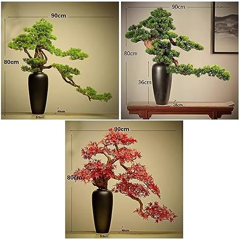 Gray Fake Bonsai Tree for Home Decor