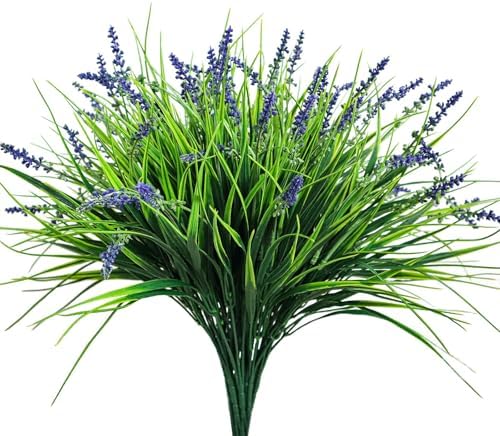 12 Fake Grass Bundles Outdoor Decor No Fade