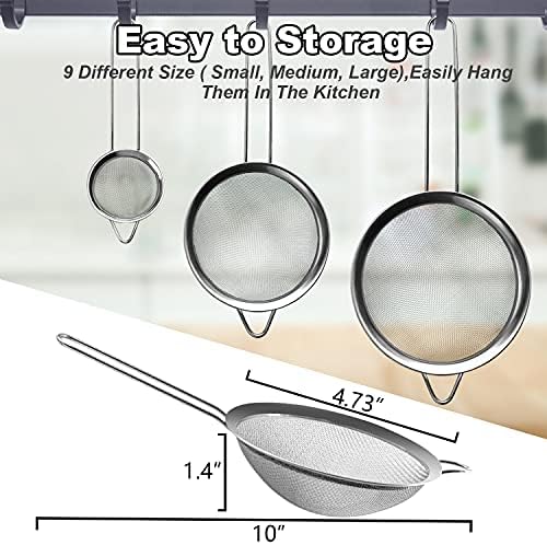 Anaeat Premium Stainless Steel Colander Sieve