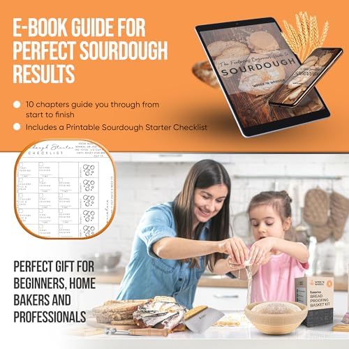 Sourdough Proofing Basket Set - Perfect for Baking