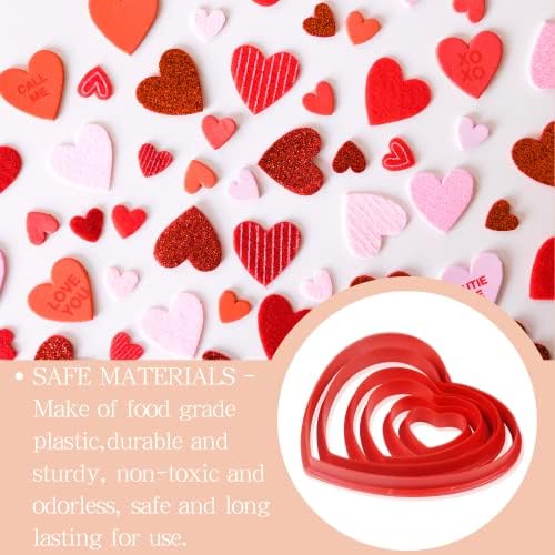 Valentines Day Heart Cookie Cutter Set