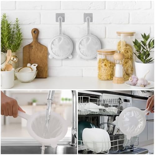 Luckyiren 4-Piece Mesh Strainer Set for Kitchen Uses