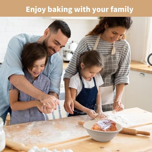 Sourdough Baker Set Silicone Proofing Baskets for Baking