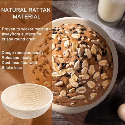 Banneton Sourdough Proofing Basket Set of 2