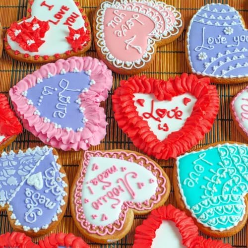 Heart Cookie Cutter Set 8 Pieces