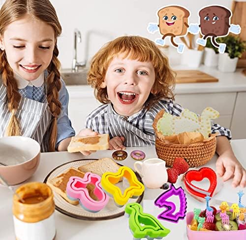 Cute Shapes BANIC 24Pcs Sandwich Cutter Set