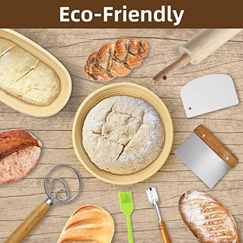 Sourdough Bread Proofing Basket Beginner Kit