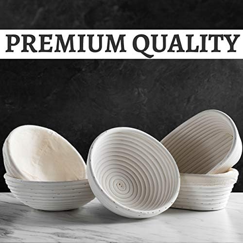 Banneton Bread Proofing Basket Set