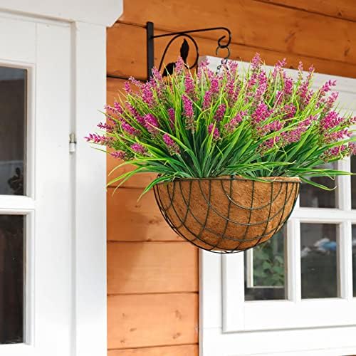Agusbagli 24 Bundles Artificial Grass Plants