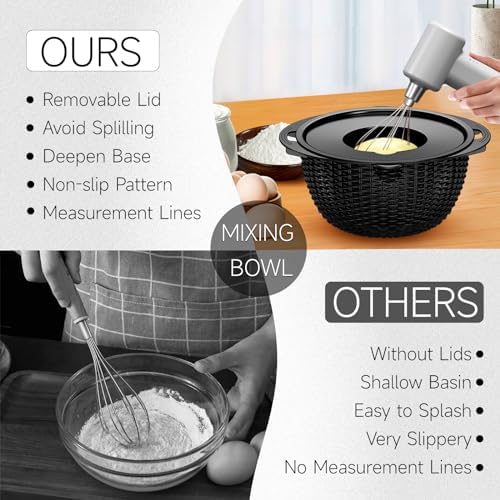 4-in-1 Colander with Bowl Set - Kitchen Essential
