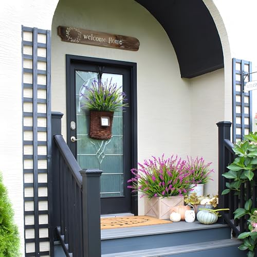 10-Layer Faux Lavender Flowers Outdoor