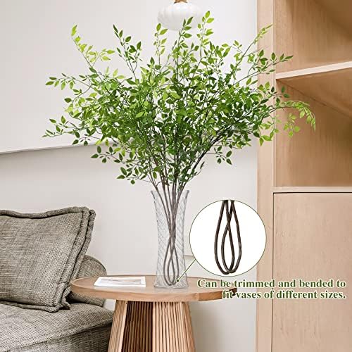 Dremisland Artificial Bamboo Plants 433 inches - 2 Pcs Set