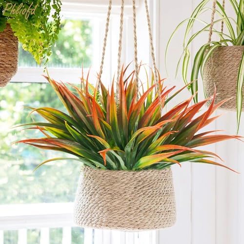 6-Piece Fake Grass Outdoor Plants Decor