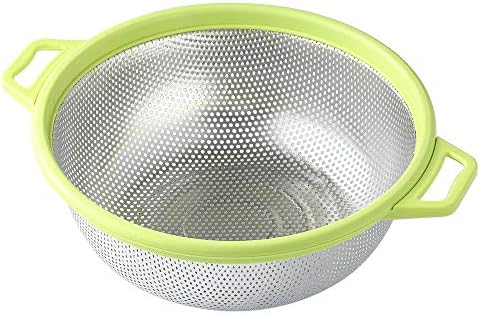 HiramWare 5-Quart Stainless Steel Colander