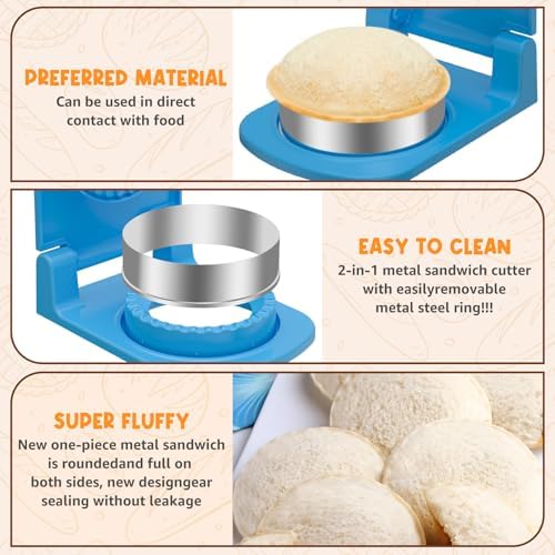 Perfect for Kids lunches includes sandwich cutter and sealer