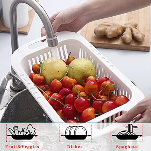 MineSign Extendable Colander Sink
